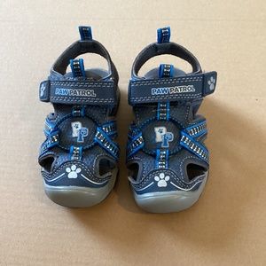 Kids Paw patrol sandals toddler 6
